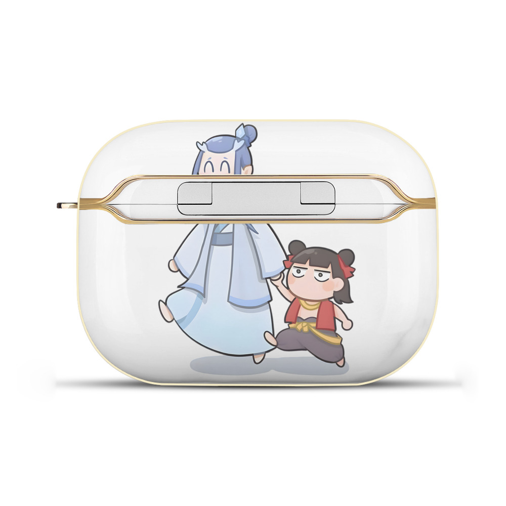 （画像用） Ne Zha 2 ナタ 魔童の大暴れ 【AirPods Pro用】ハードシェル保護ケース｜耐衝撃・防指紋・カラビナ付き商品仕様