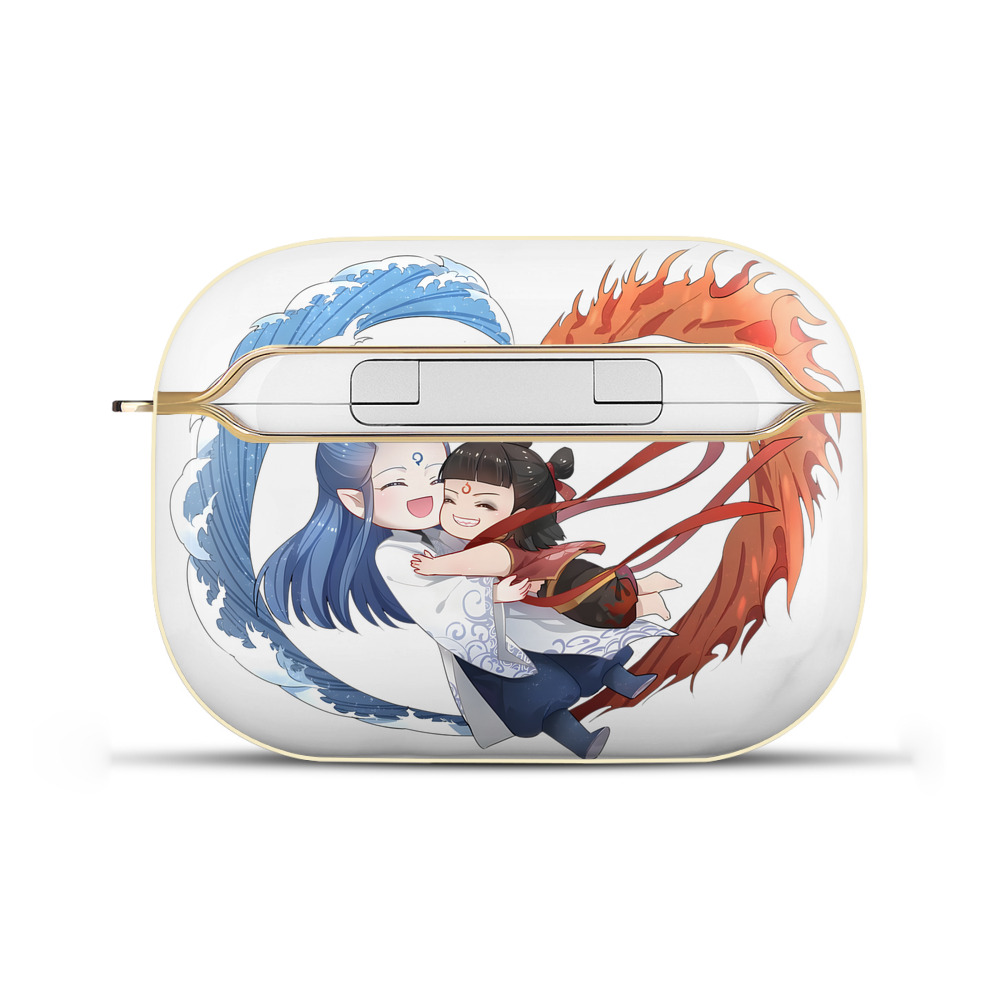 （画像用） Ne Zha 2 ナタ 魔童の大暴れ 【AirPods Pro用】ハードシェル保護ケース｜耐衝撃・防指紋・カラビナ付き商品仕様