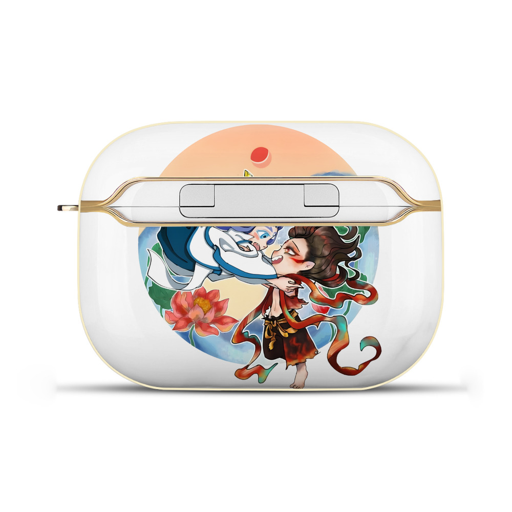 （画像用） Ne Zha 2 ナタ 魔童の大暴れ 【AirPods Pro用】ハードシェル保護ケース｜耐衝撃・防指紋・カラビナ付き商品仕様