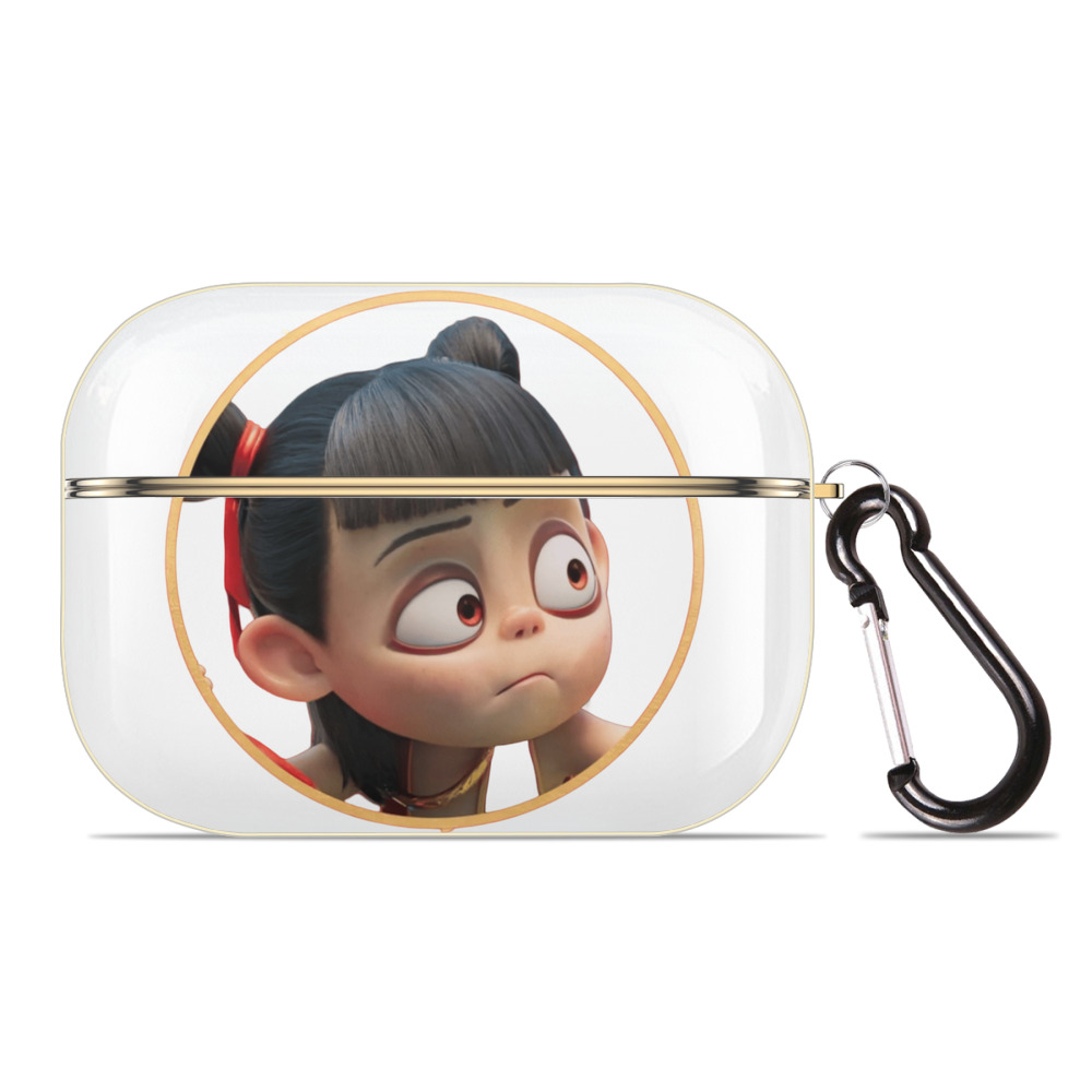 （画像用） Ne Zha 2 ナタ 魔童の大暴れ 【AirPods Pro用】ハードシェル保護ケース｜耐衝撃・防指紋・カラビナ付き商品仕様