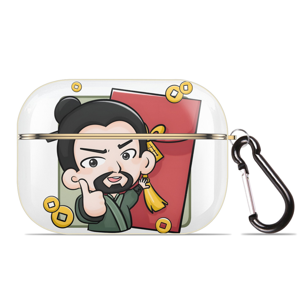 （画像用） Ne Zha 2 ナタ 魔童の大暴れ 【AirPods Pro用】ハードシェル保護ケース｜耐衝撃・防指紋・カラビナ付き商品仕様
