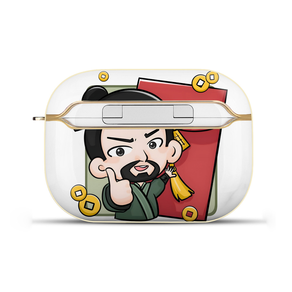 （画像用） Ne Zha 2 ナタ 魔童の大暴れ 【AirPods Pro用】ハードシェル保護ケース｜耐衝撃・防指紋・カラビナ付き商品仕様