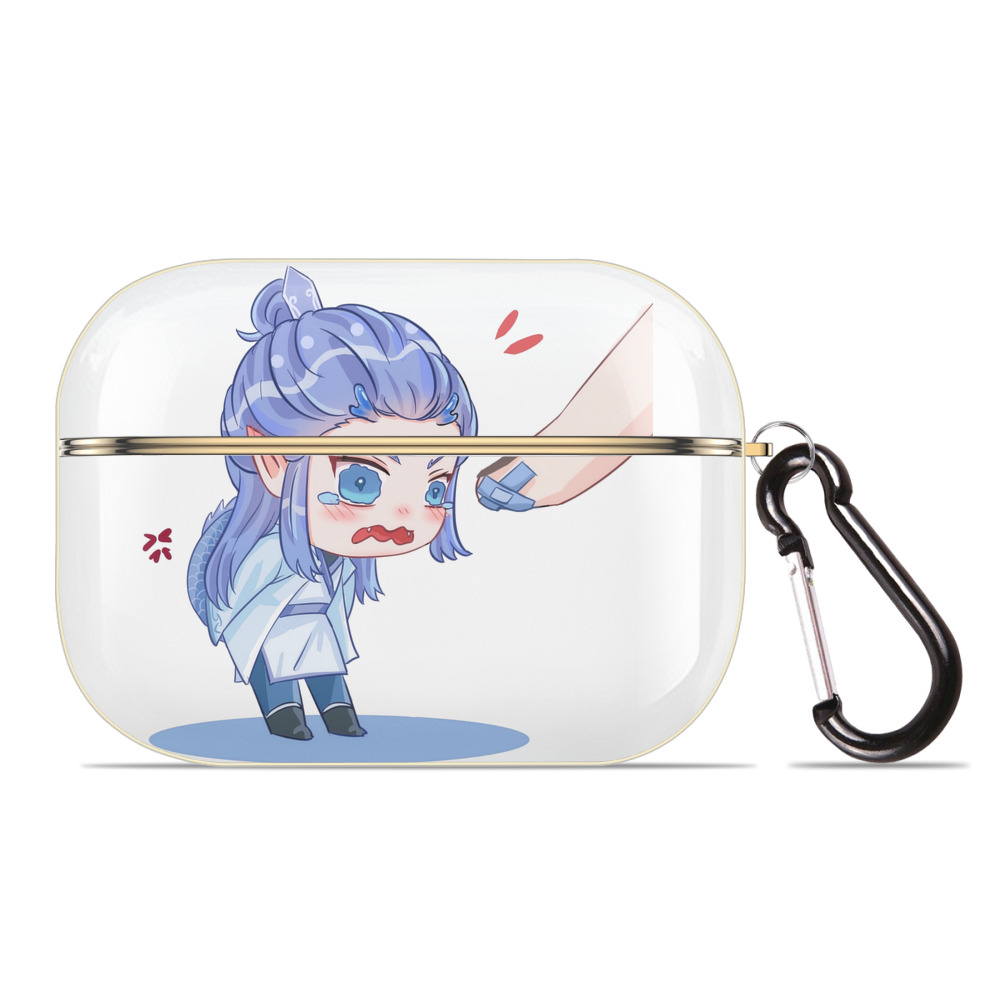 （画像用） Ne Zha 2 ナタ 魔童の大暴れ 【AirPods Pro用】ハードシェル保護ケース｜耐衝撃・防指紋・カラビナ付き商品仕様