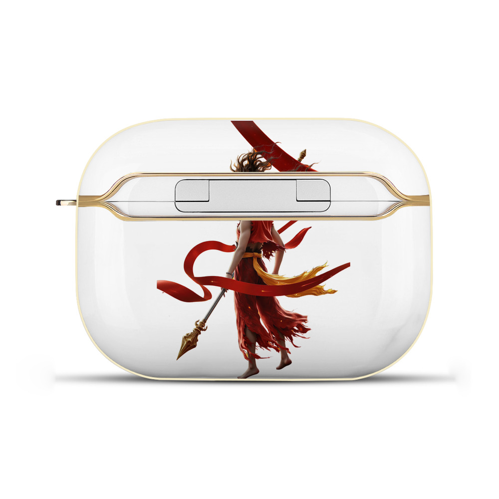 （画像用） Ne Zha 2 ナタ 魔童の大暴れ 【AirPods Pro用】ハードシェル保護ケース｜耐衝撃・防指紋・カラビナ付き商品仕様
