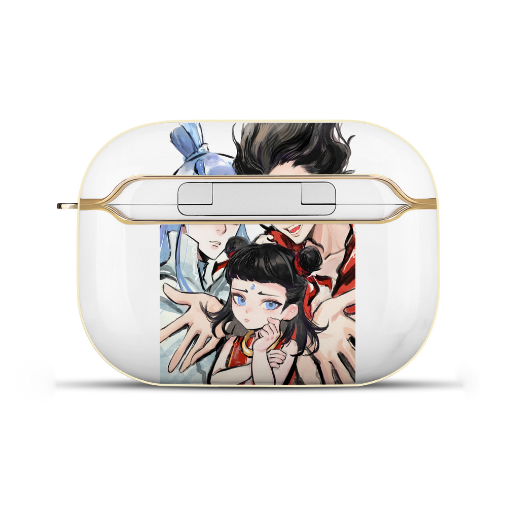 （画像用） Ne Zha 2 ナタ 魔童の大暴れ 【AirPods Pro用】ハードシェル保護ケース｜耐衝撃・防指紋・カラビナ付き商品仕様
