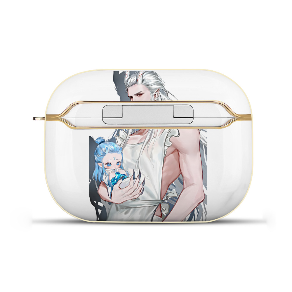 （画像用） Ne Zha 2 ナタ 魔童の大暴れ 【AirPods Pro用】ハードシェル保護ケース｜耐衝撃・防指紋・カラビナ付き商品仕様