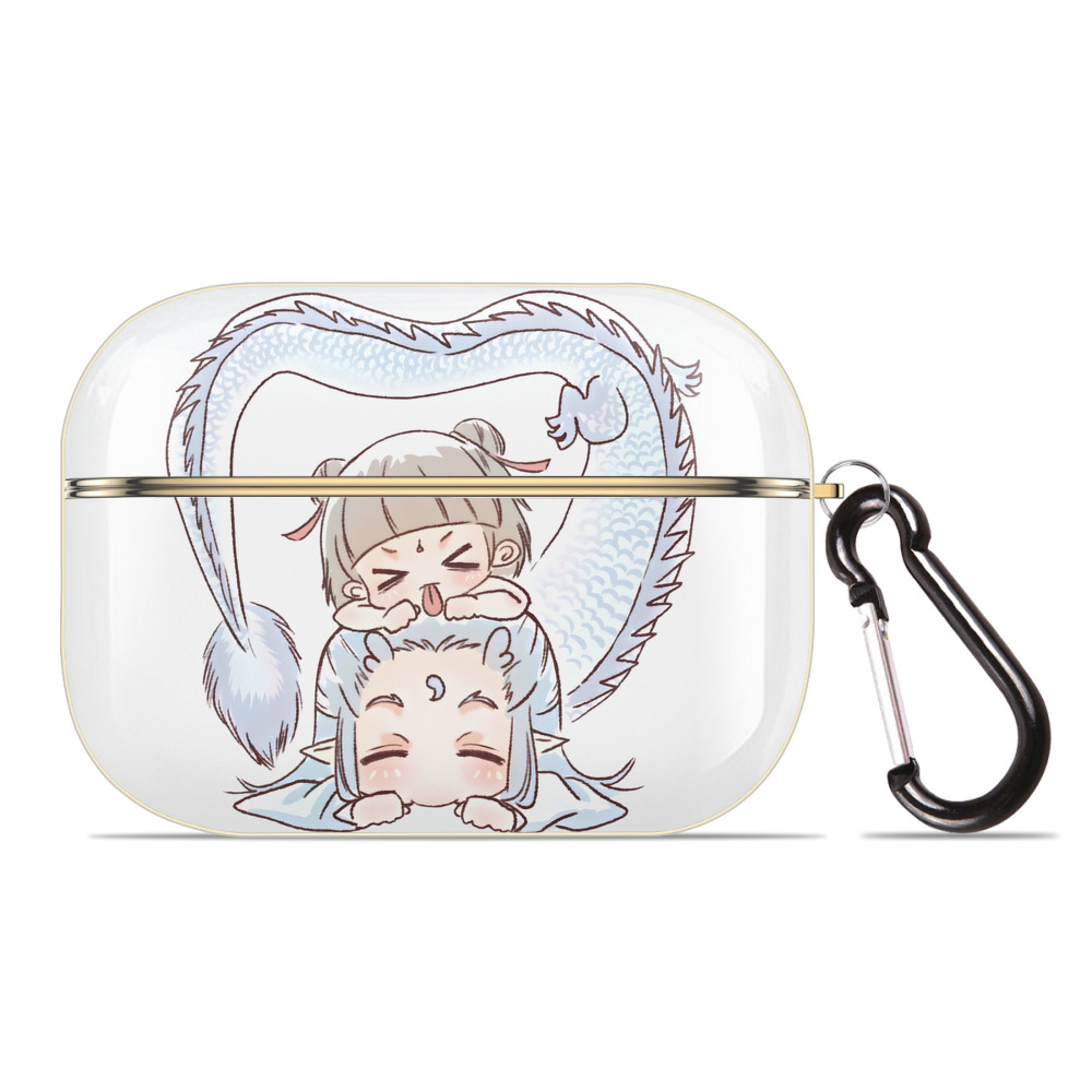 （画像用） Ne Zha 2 ナタ 魔童の大暴れ 【AirPods Pro用】ハードシェル保護ケース｜耐衝撃・防指紋・カラビナ付き商品仕様