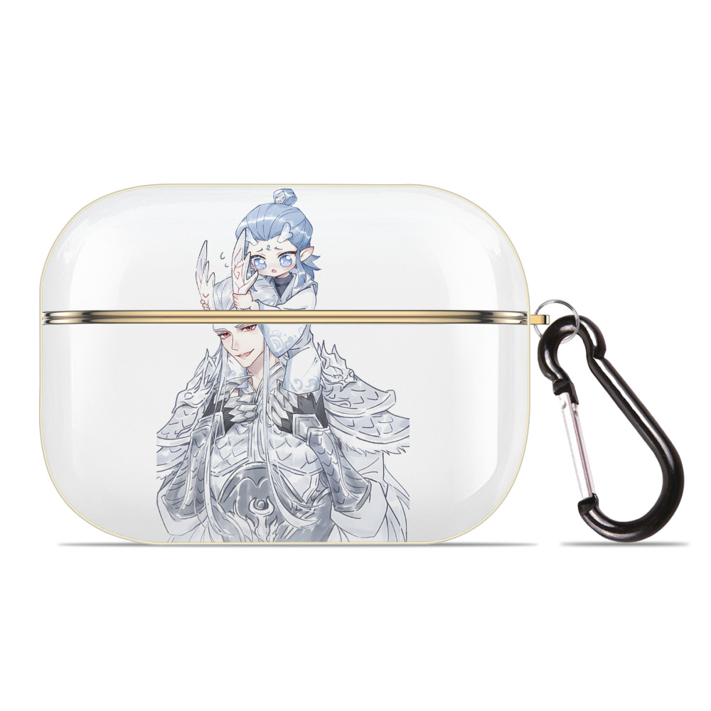 （画像用） Ne Zha 2 ナタ 魔童の大暴れ 【AirPods Pro用】ハードシェル保護ケース｜耐衝撃・防指紋・カラビナ付き商品仕様