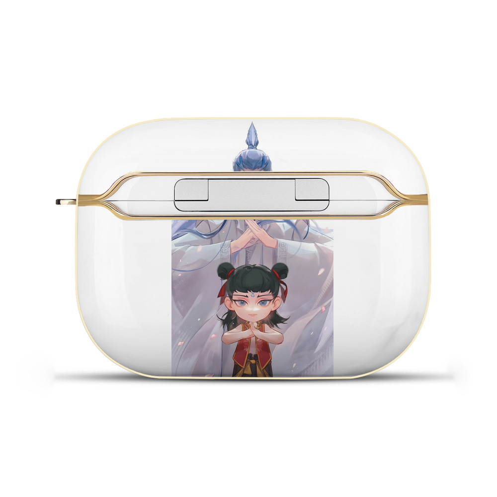 （画像用） Ne Zha 2 ナタ 魔童の大暴れ 【AirPods Pro用】ハードシェル保護ケース｜耐衝撃・防指紋・カラビナ付き商品仕様