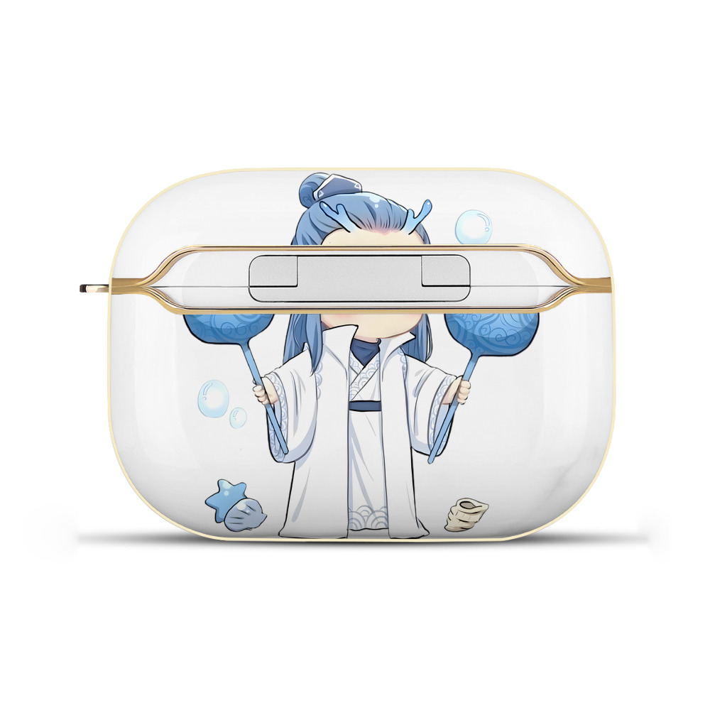 （画像用） Ne Zha 2 ナタ 魔童の大暴れ 【AirPods Pro用】ハードシェル保護ケース｜耐衝撃・防指紋・カラビナ付き商品仕様
