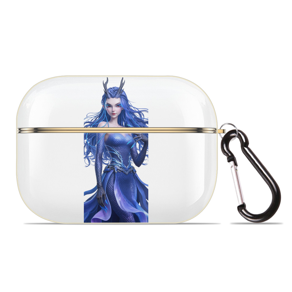（画像用） Ne Zha 2 ナタ 魔童の大暴れ 【AirPods Pro用】ハードシェル保護ケース｜耐衝撃・防指紋・カラビナ付き商品仕様