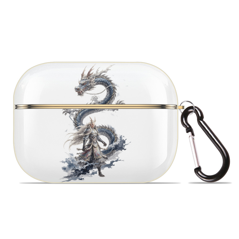 （画像用） Ne Zha 2 ナタ 魔童の大暴れ 【AirPods Pro用】ハードシェル保護ケース｜耐衝撃・防指紋・カラビナ付き商品仕様