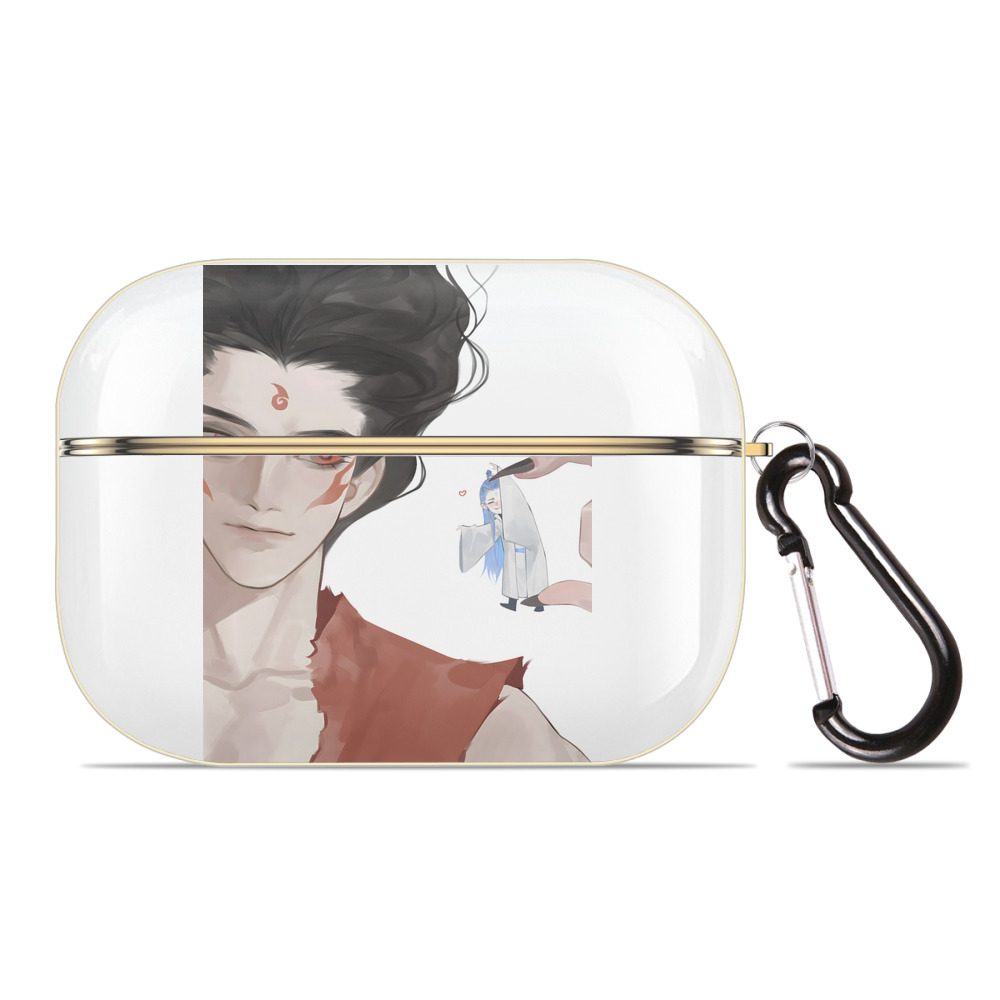 （画像用） Ne Zha 2 ナタ 魔童の大暴れ 【AirPods Pro用】ハードシェル保護ケース｜耐衝撃・防指紋・カラビナ付き商品仕様