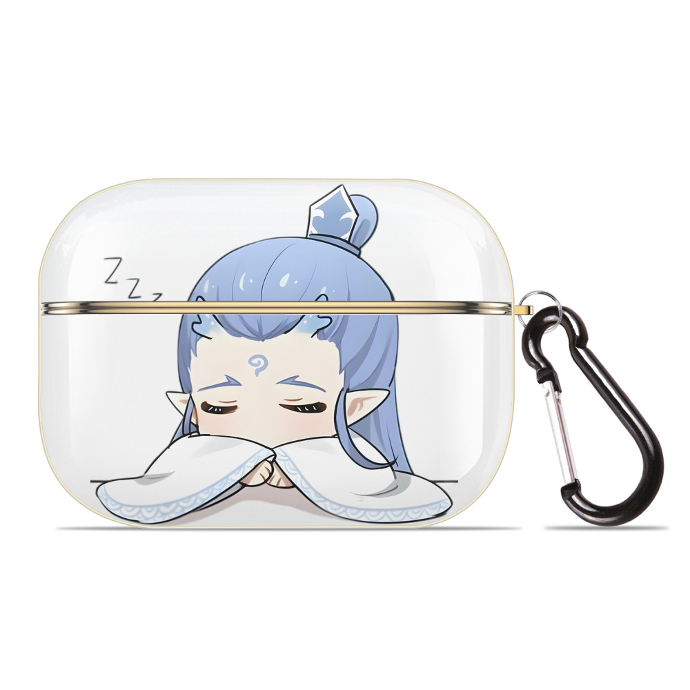 （画像用） Ne Zha 2 ナタ 魔童の大暴れ 【AirPods Pro用】ハードシェル保護ケース｜耐衝撃・防指紋・カラビナ付き商品仕様