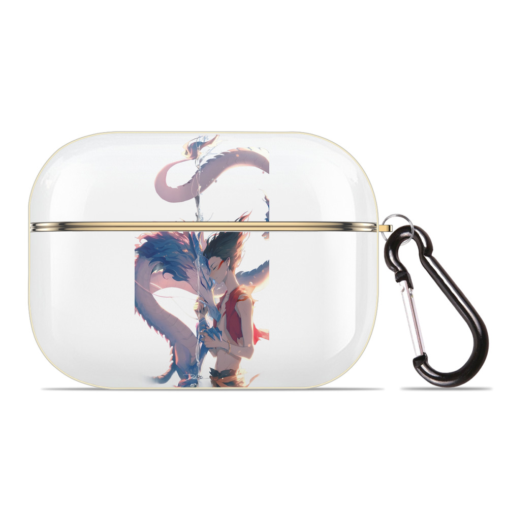 （画像用） Ne Zha 2 ナタ 魔童の大暴れ 【AirPods Pro用】ハードシェル保護ケース｜耐衝撃・防指紋・カラビナ付き商品仕様