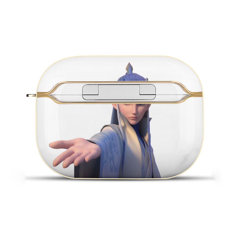 （画像用） Ne Zha 2 ナタ 魔童の大暴れ 【AirPods Pro用】ハードシェル保護ケース｜耐衝撃・防指紋・カラビナ付き商品仕様