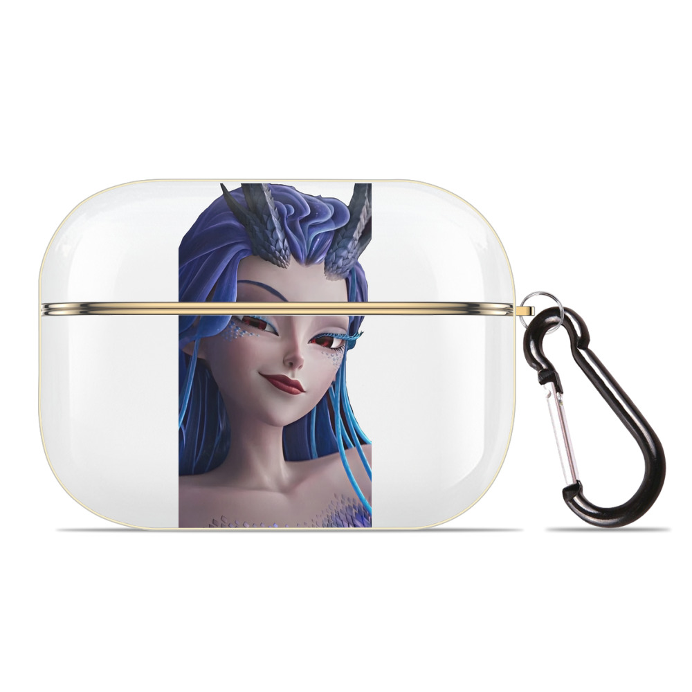 （画像用） Ne Zha 2 ナタ 魔童の大暴れ 【AirPods Pro用】ハードシェル保護ケース｜耐衝撃・防指紋・カラビナ付き商品仕様