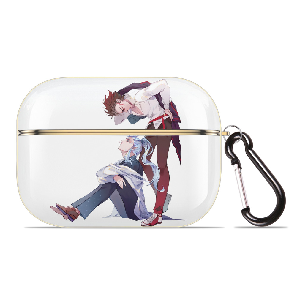 （画像用） Ne Zha 2 ナタ 魔童の大暴れ 【AirPods Pro用】ハードシェル保護ケース｜耐衝撃・防指紋・カラビナ付き商品仕様