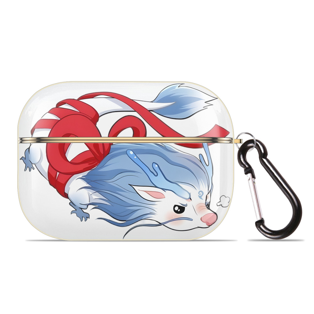 （画像用） Ne Zha 2 ナタ 魔童の大暴れ 【AirPods Pro用】ハードシェル保護ケース｜耐衝撃・防指紋・カラビナ付き商品仕様