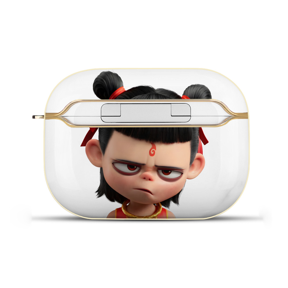（画像用） Ne Zha 2 ナタ 魔童の大暴れ 【AirPods Pro用】ハードシェル保護ケース｜耐衝撃・防指紋・カラビナ付き商品仕様