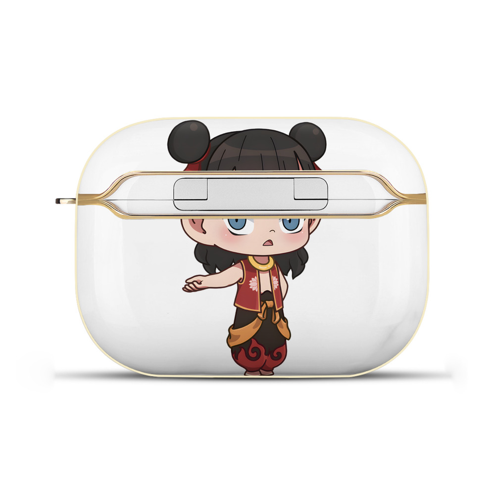 （画像用） Ne Zha 2 ナタ 魔童の大暴れ 【AirPods Pro用】ハードシェル保護ケース｜耐衝撃・防指紋・カラビナ付き商品仕様