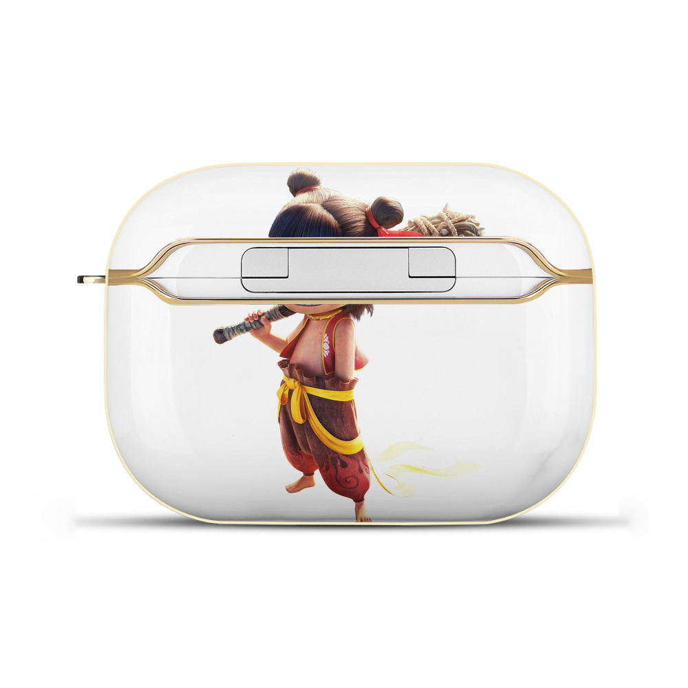 （画像用） Ne Zha 2 ナタ 魔童の大暴れ 【AirPods Pro用】ハードシェル保護ケース｜耐衝撃・防指紋・カラビナ付き商品仕様