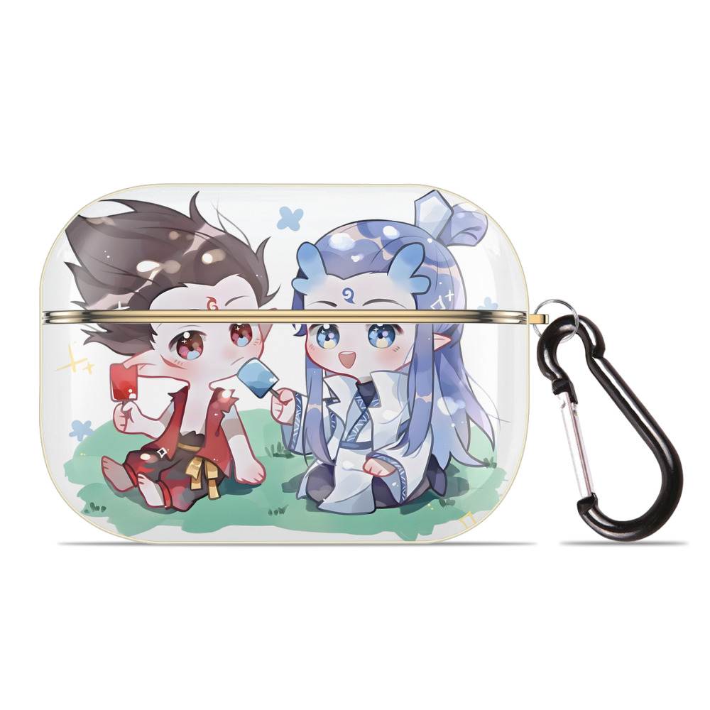 （画像用） Ne Zha 2 ナタ 魔童の大暴れ 【AirPods Pro用】ハードシェル保護ケース｜耐衝撃・防指紋・カラビナ付き商品仕様