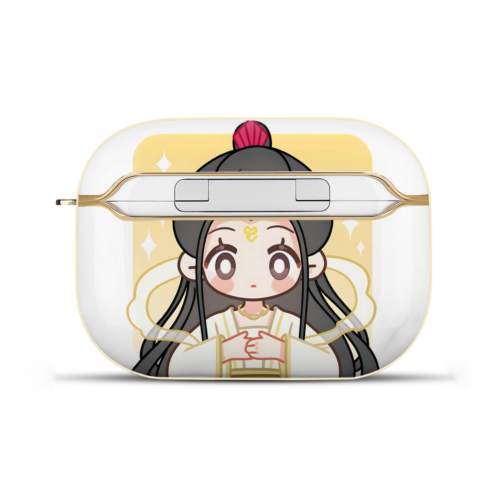 （画像用） Ne Zha 2 ナタ 魔童の大暴れ 【AirPods Pro用】ハードシェル保護ケース｜耐衝撃・防指紋・カラビナ付き商品仕様