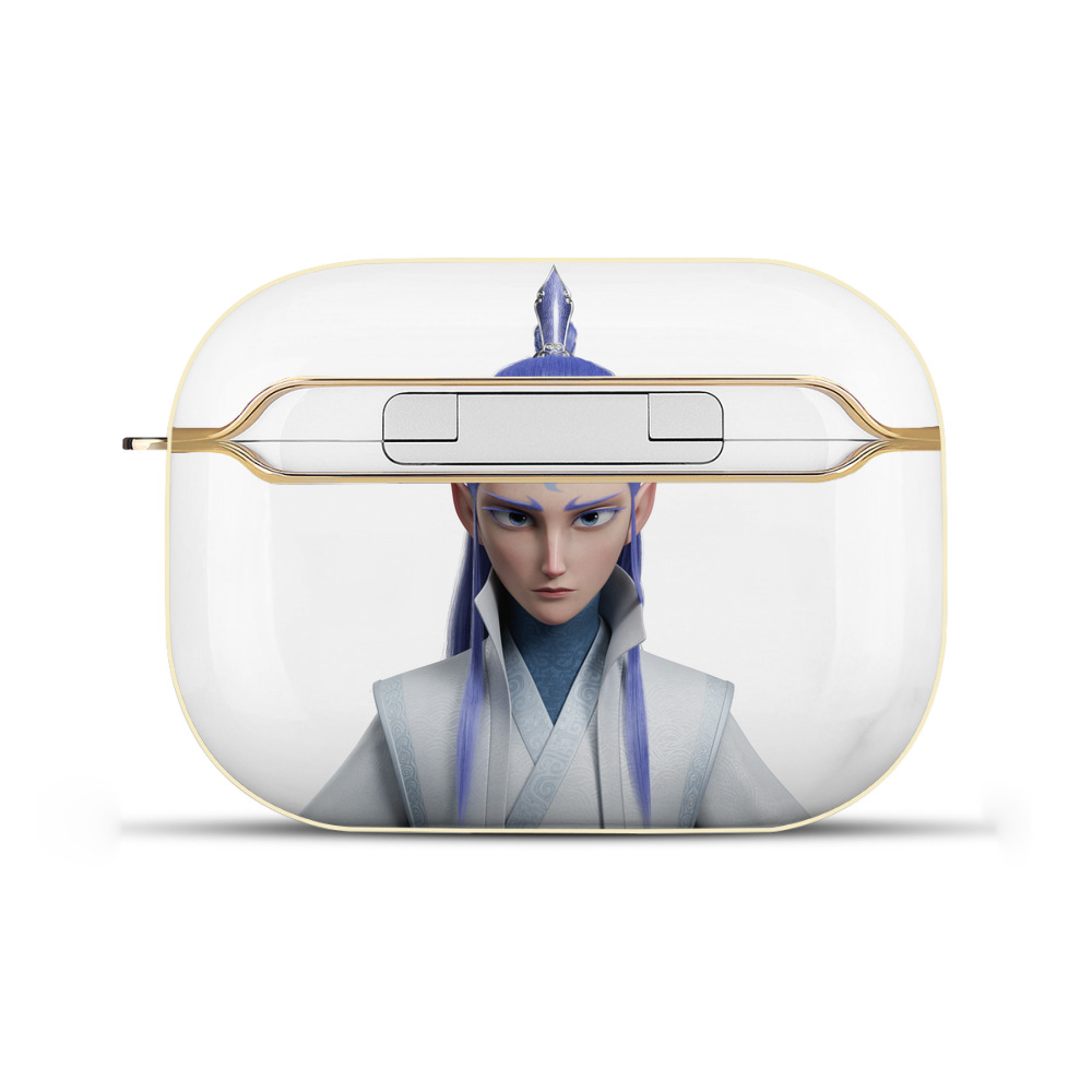 （画像用） Ne Zha 2 ナタ 魔童の大暴れ 【AirPods Pro用】ハードシェル保護ケース｜耐衝撃・防指紋・カラビナ付き商品仕様