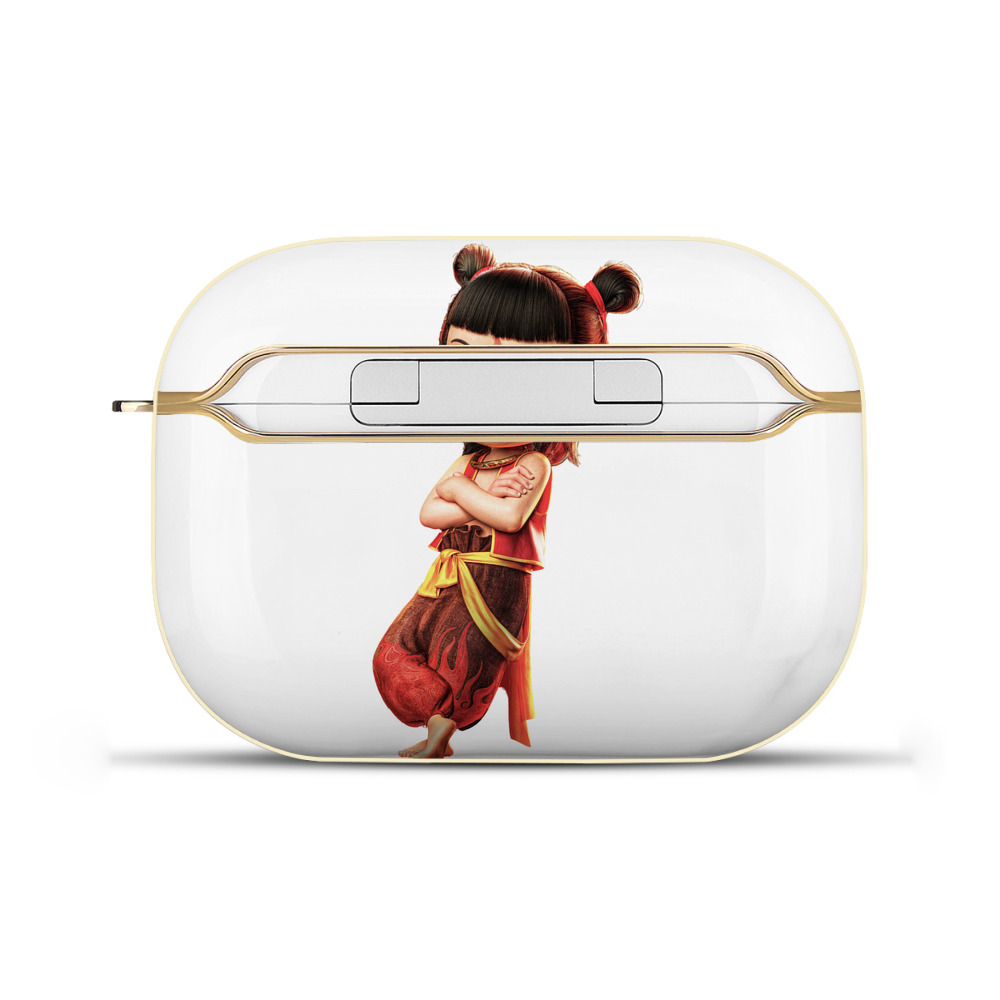 （画像用） Ne Zha 2 ナタ 魔童の大暴れ 【AirPods Pro用】ハードシェル保護ケース｜耐衝撃・防指紋・カラビナ付き商品仕様