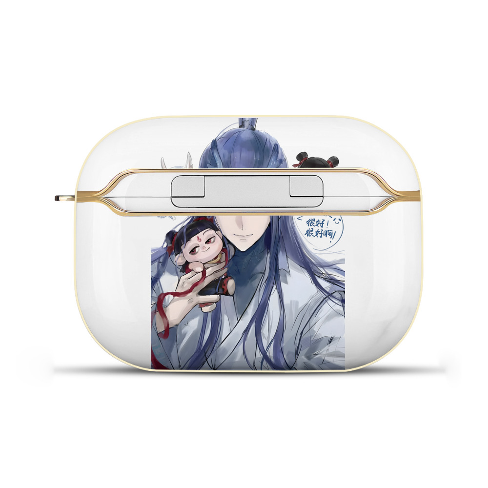 （画像用） Ne Zha 2 ナタ 魔童の大暴れ 【AirPods Pro用】ハードシェル保護ケース｜耐衝撃・防指紋・カラビナ付き商品仕様
