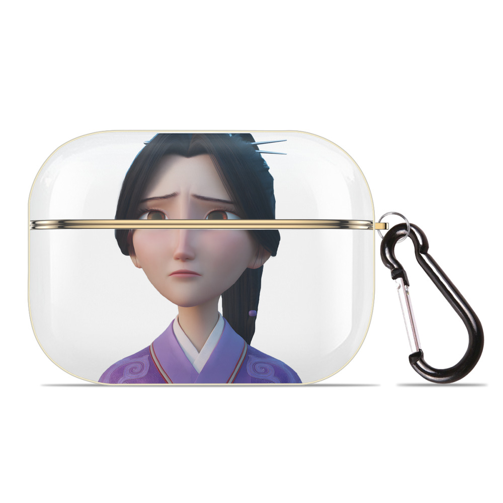 （画像用） Ne Zha 2 ナタ 魔童の大暴れ 【AirPods Pro用】ハードシェル保護ケース｜耐衝撃・防指紋・カラビナ付き商品仕様