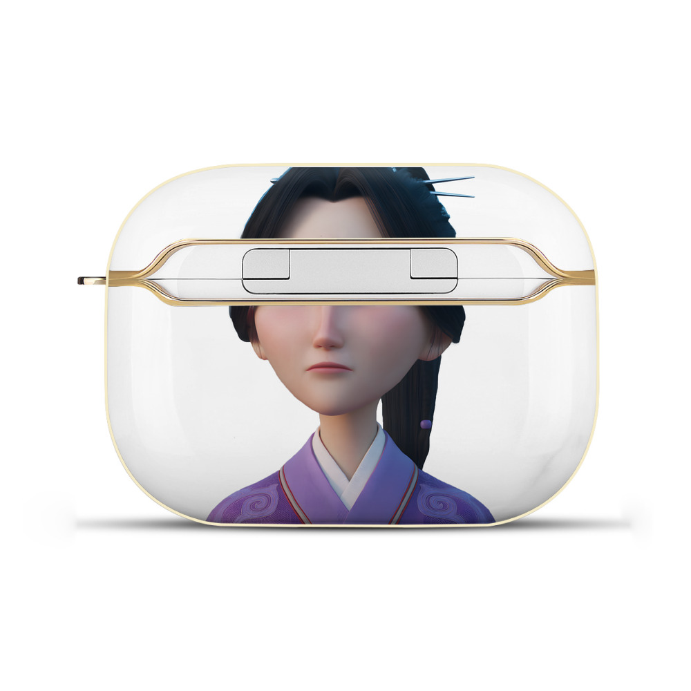 （画像用） Ne Zha 2 ナタ 魔童の大暴れ 【AirPods Pro用】ハードシェル保護ケース｜耐衝撃・防指紋・カラビナ付き商品仕様
