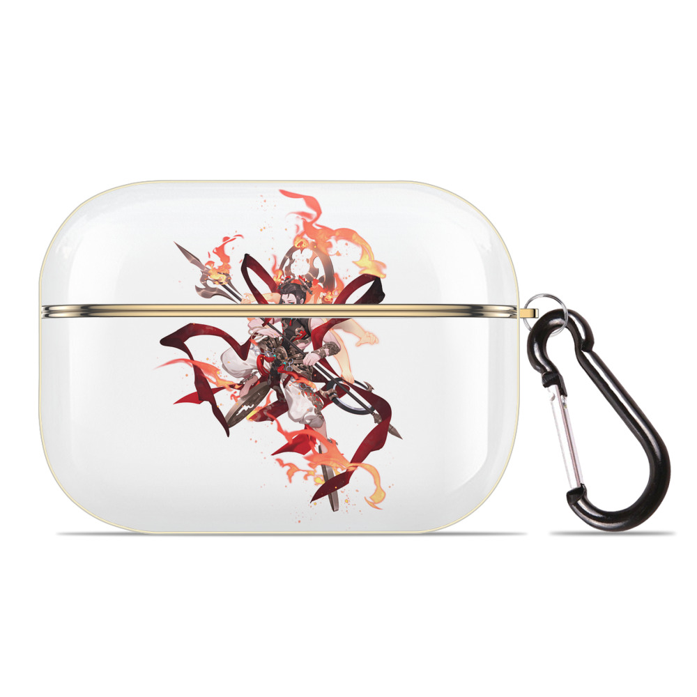 （画像用） Ne Zha 2 ナタ 魔童の大暴れ 【AirPods Pro用】ハードシェル保護ケース｜耐衝撃・防指紋・カラビナ付き商品仕様