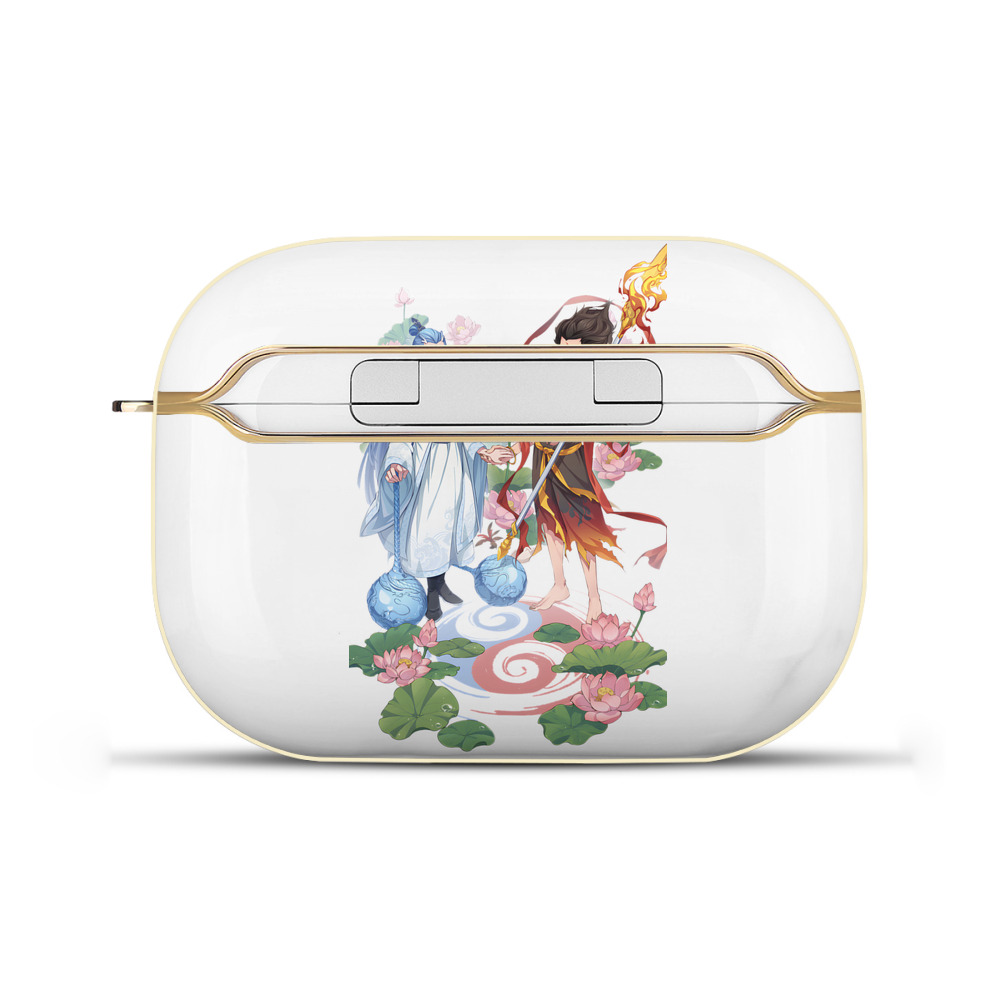 （画像用） Ne Zha 2 ナタ 魔童の大暴れ 【AirPods Pro用】ハードシェル保護ケース｜耐衝撃・防指紋・カラビナ付き商品仕様