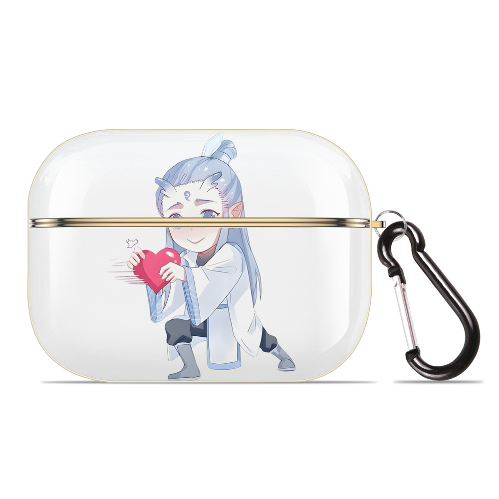 （画像用） Ne Zha 2 ナタ 魔童の大暴れ 【AirPods Pro用】ハードシェル保護ケース｜耐衝撃・防指紋・カラビナ付き商品仕様