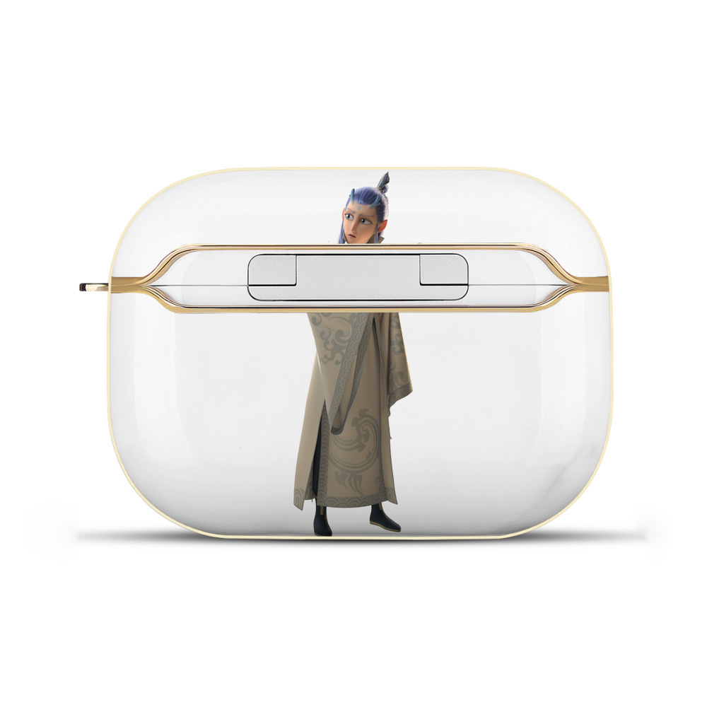 （画像用） Ne Zha 2 ナタ 魔童の大暴れ 【AirPods Pro用】ハードシェル保護ケース｜耐衝撃・防指紋・カラビナ付き商品仕様