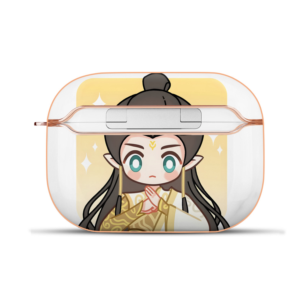 （画像用） Ne Zha 2 ナタ 魔童の大暴れ 【AirPods Pro用】ハードシェル保護ケース｜耐衝撃・防指紋・カラビナ付き商品仕様