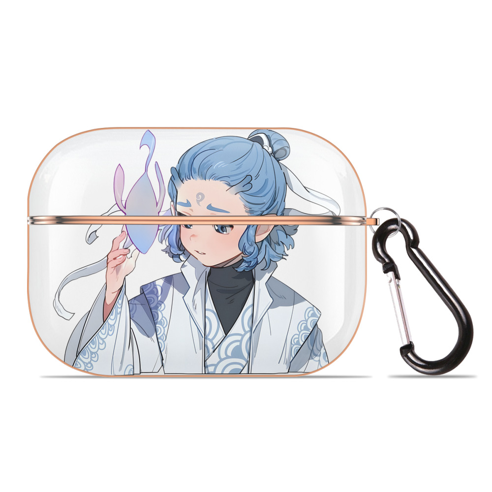 （画像用） Ne Zha 2 ナタ 魔童の大暴れ 【AirPods Pro用】ハードシェル保護ケース｜耐衝撃・防指紋・カラビナ付き商品仕様