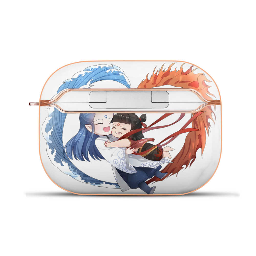 （画像用） Ne Zha 2 ナタ 魔童の大暴れ 【AirPods Pro用】ハードシェル保護ケース｜耐衝撃・防指紋・カラビナ付き商品仕様
