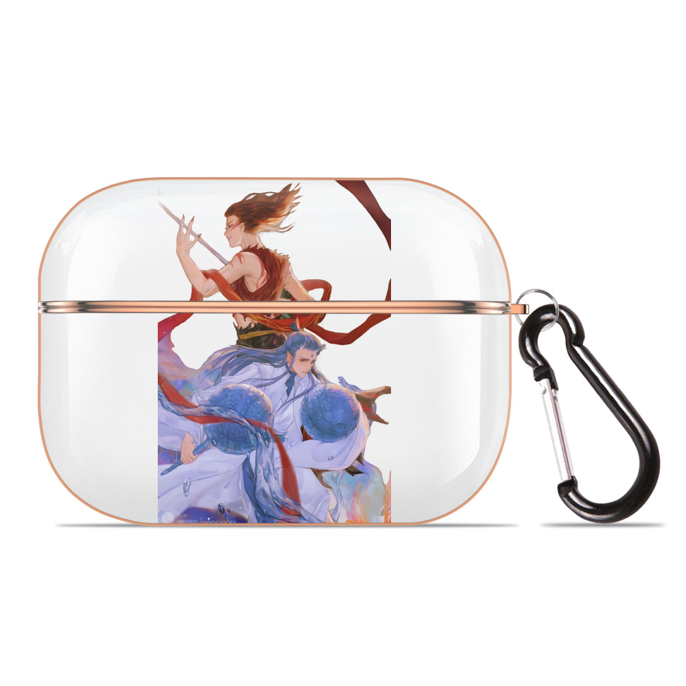 （画像用） Ne Zha 2 ナタ 魔童の大暴れ 【AirPods Pro用】ハードシェル保護ケース｜耐衝撃・防指紋・カラビナ付き商品仕様