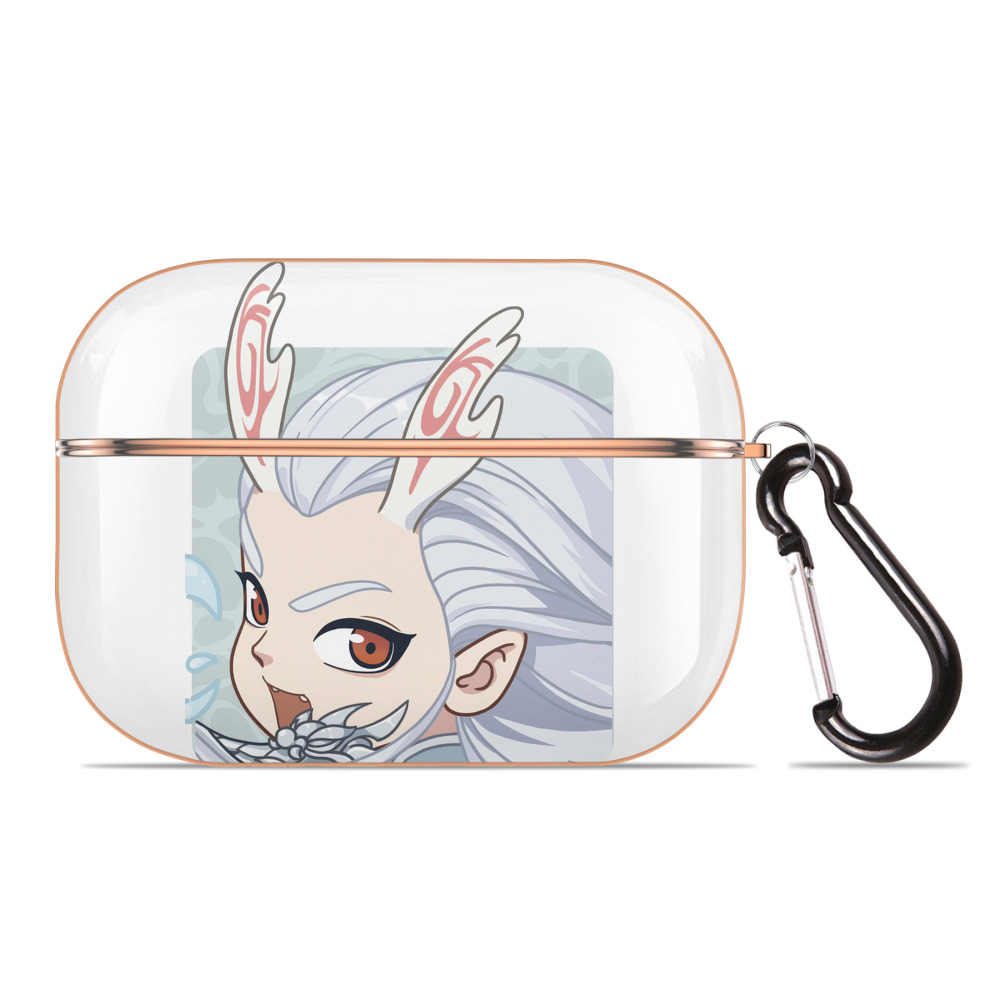 （画像用） Ne Zha 2 ナタ 魔童の大暴れ 【AirPods Pro用】ハードシェル保護ケース｜耐衝撃・防指紋・カラビナ付き商品仕様