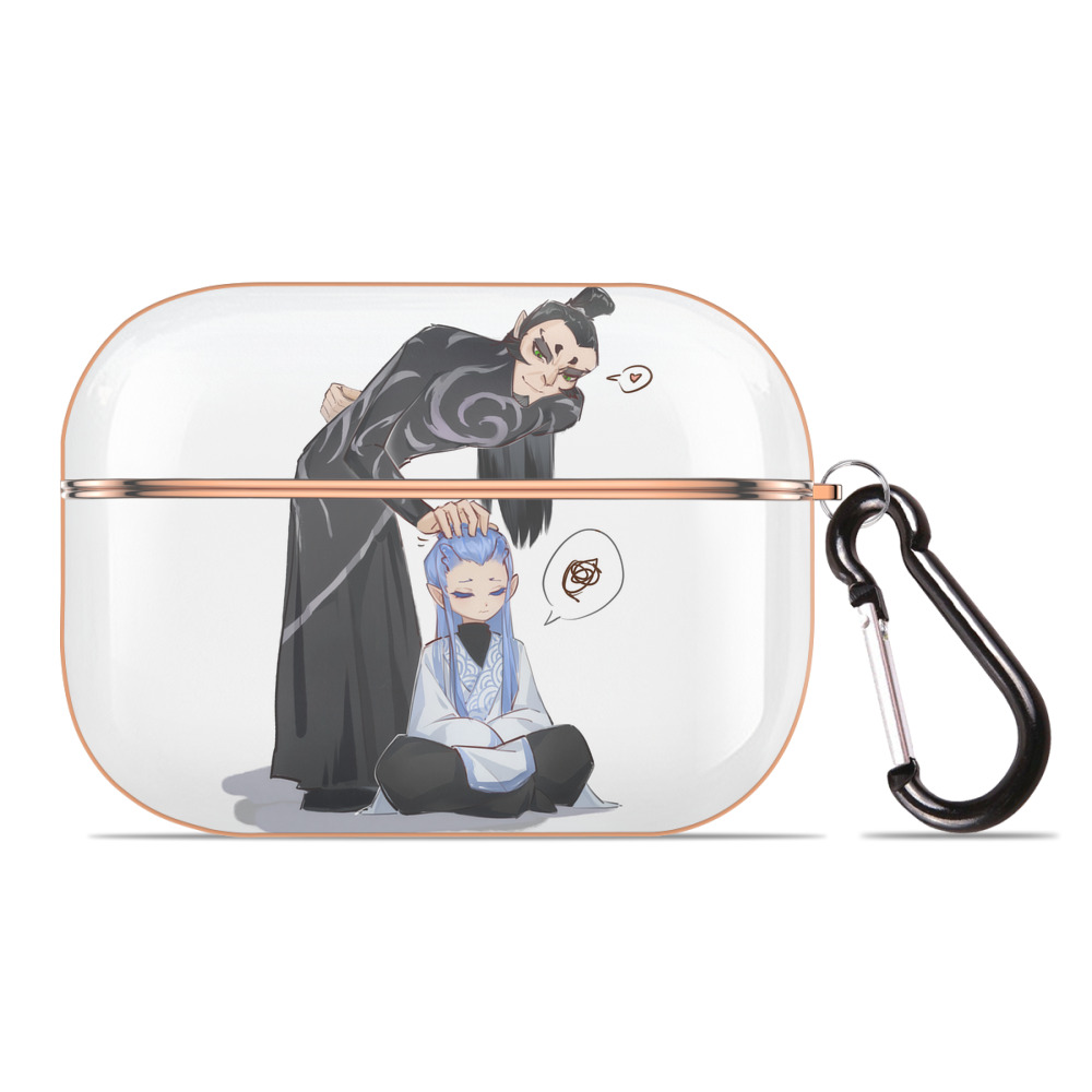（画像用） Ne Zha 2 ナタ 魔童の大暴れ 【AirPods Pro用】ハードシェル保護ケース｜耐衝撃・防指紋・カラビナ付き商品仕様