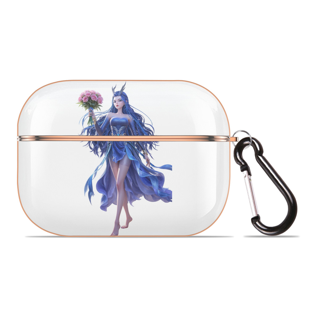 （画像用） Ne Zha 2 ナタ 魔童の大暴れ 【AirPods Pro用】ハードシェル保護ケース｜耐衝撃・防指紋・カラビナ付き商品仕様