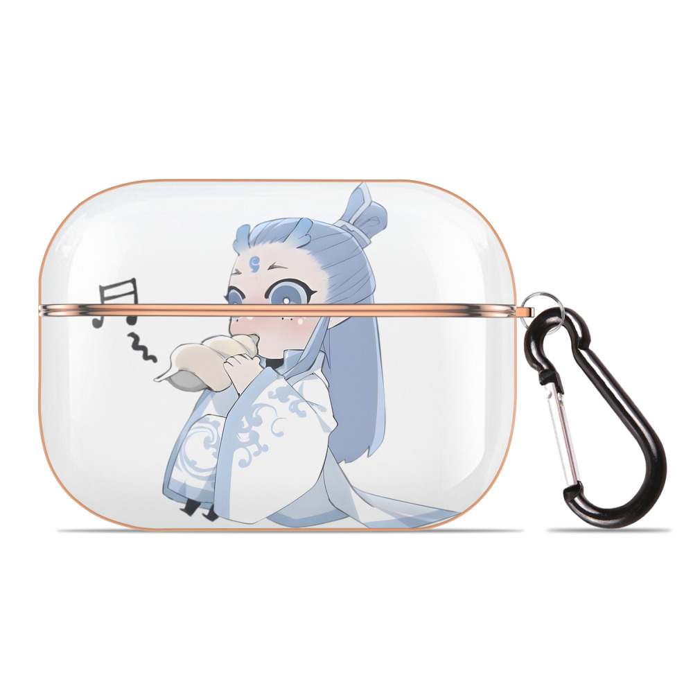 （画像用） Ne Zha 2 ナタ 魔童の大暴れ 【AirPods Pro用】ハードシェル保護ケース｜耐衝撃・防指紋・カラビナ付き商品仕様