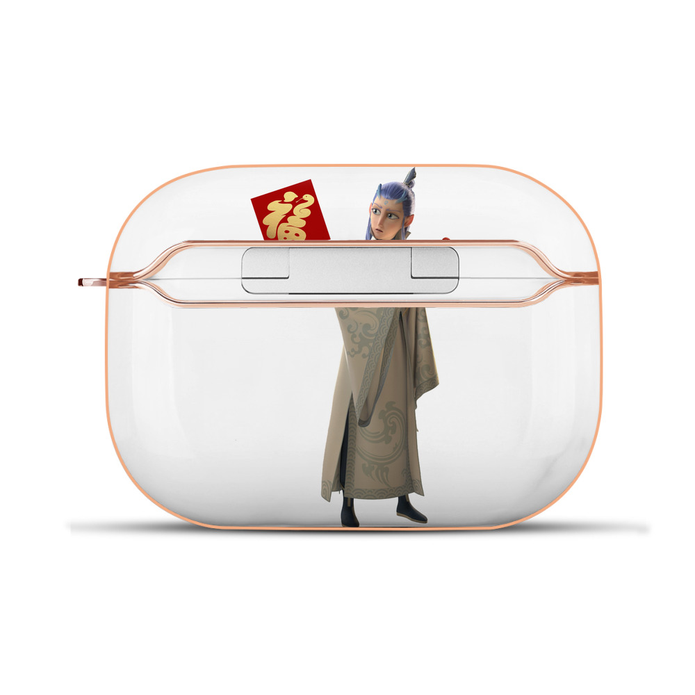 （画像用） Ne Zha 2 ナタ 魔童の大暴れ 【AirPods Pro用】ハードシェル保護ケース｜耐衝撃・防指紋・カラビナ付き商品仕様