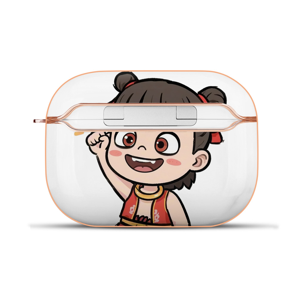 （画像用） Ne Zha 2 ナタ 魔童の大暴れ 【AirPods Pro用】ハードシェル保護ケース｜耐衝撃・防指紋・カラビナ付き商品仕様