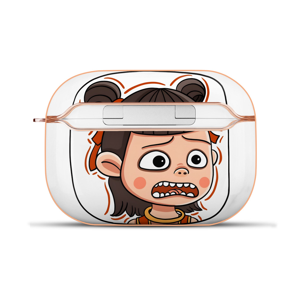 （画像用） Ne Zha 2 ナタ 魔童の大暴れ 【AirPods Pro用】ハードシェル保護ケース｜耐衝撃・防指紋・カラビナ付き商品仕様