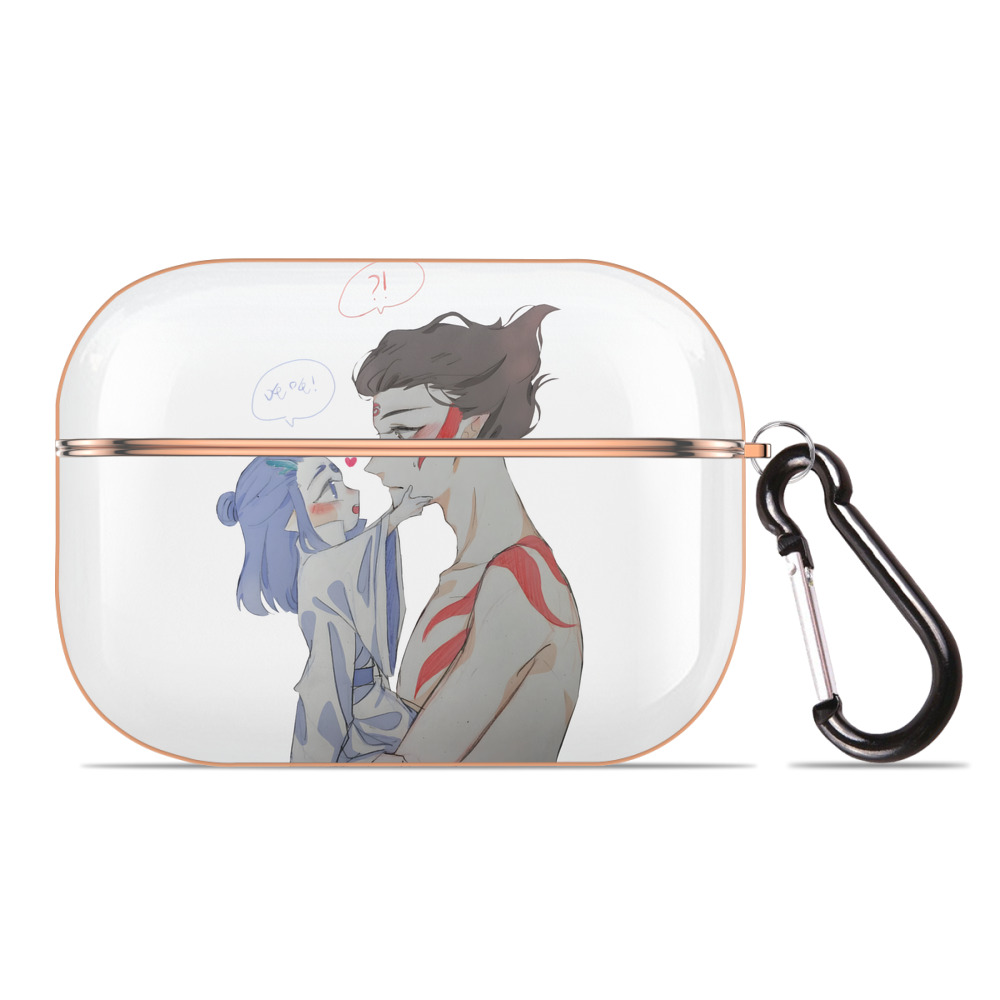（画像用） Ne Zha 2 ナタ 魔童の大暴れ 【AirPods Pro用】ハードシェル保護ケース｜耐衝撃・防指紋・カラビナ付き商品仕様