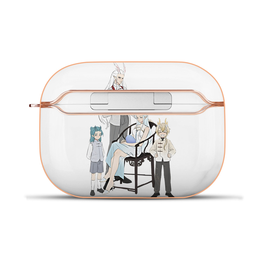 （画像用） Ne Zha 2 ナタ 魔童の大暴れ 【AirPods Pro用】ハードシェル保護ケース｜耐衝撃・防指紋・カラビナ付き商品仕様